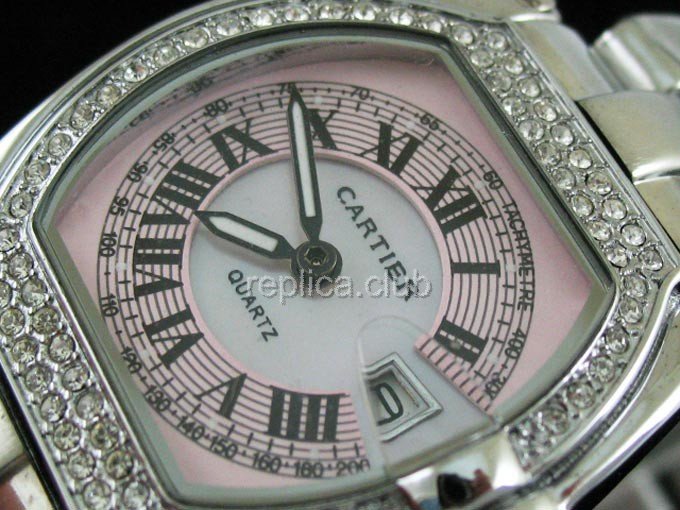 Roadster Cartier Joyería Fecha Replica Watch