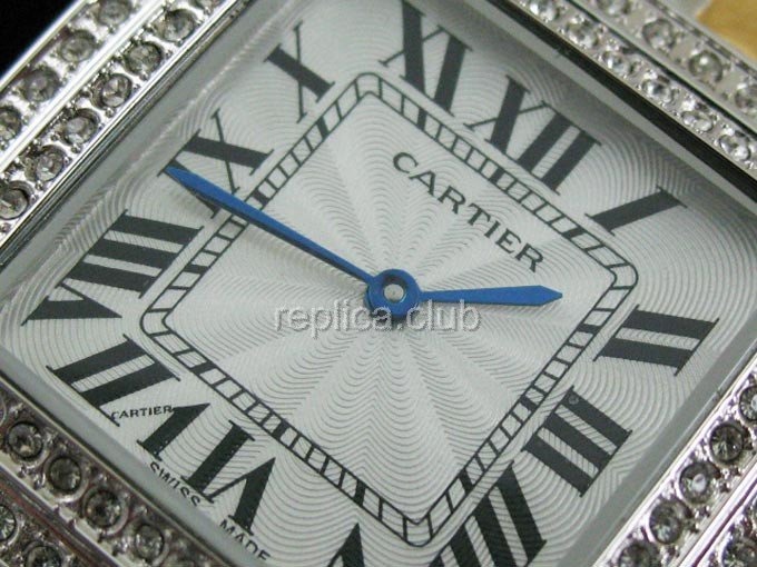 Cartier Santos Demoiselle Reloj Replica Joyería #2