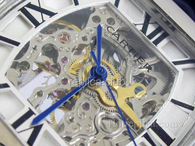Tortue Cartier Replica Watch Esqueleto #2