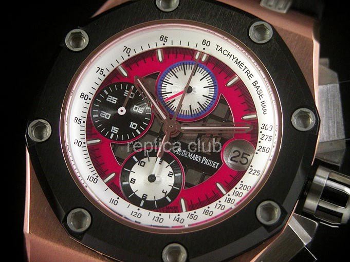 Audemars Piguet Royal Oak Offshore Rubens Barrichello Cronógrafo Edición Limitada Replicas relojes suizos #2