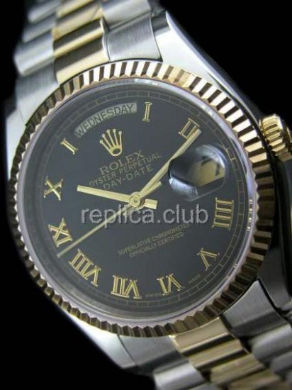 Oyster Perpetual Day-Rolex Date Replica Watch suisse #11