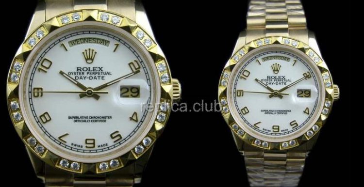 Oyster Perpetual Day-Rolex Date Replica Watch suisse #30