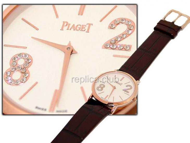 Rectangle Piaget Bijoux Replica Watch ultraminces