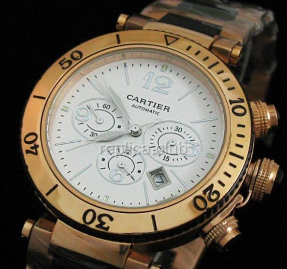 Pacha Cartier Seamtimer Replica Watch #1