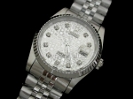 Rolex Oyster Mesdames DateJust Perpetual Montre Swiss Replica #16