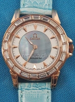 Omega De Ville Co-Axial Watch Replica Diamonds #5