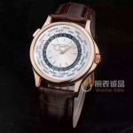 Patek Philippe World Time Hommes Replica Watch Suisse #2