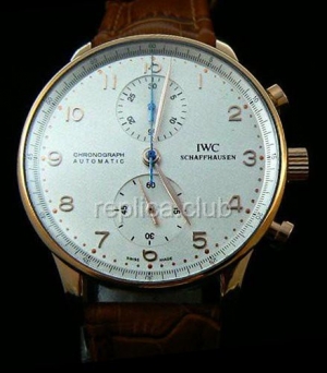 IWC Portuguses Chrono Replica Watch suisse #5