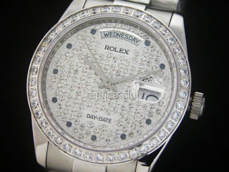 Diamond Rolex Day-Date Replica Watch suisse