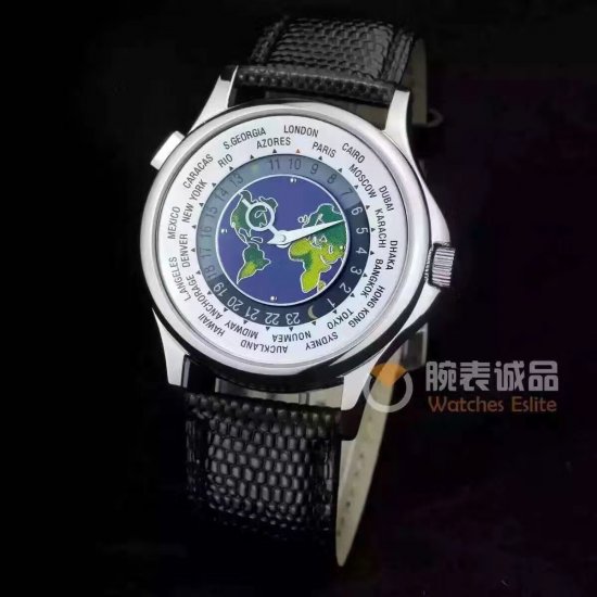 Patek Philippe World Time Hommes Replica Watch Suisse