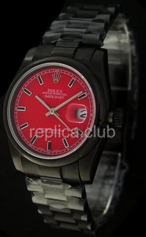 Dial Rolex Datejust Rouge Replica Watch suisse