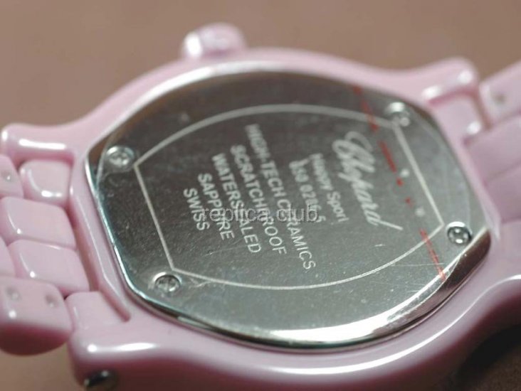 Chopard Happy Sport céramique Real Replica Watch suisse