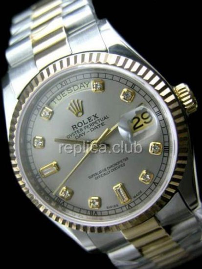 Oyster Perpetual Day-Rolex Date Replica Watch suisse #12