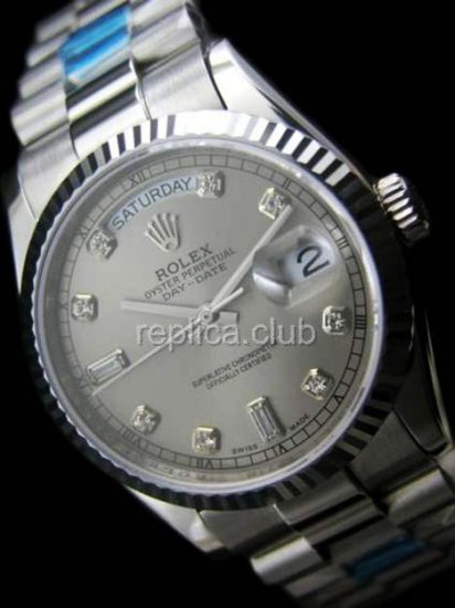 Oyster Perpetual Day-Rolex Date Replica Watch suisse #7
