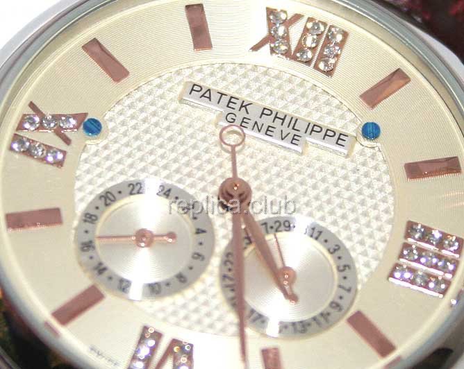 Patek Philippe Calatrava Date Replica Watch Diamonds #1