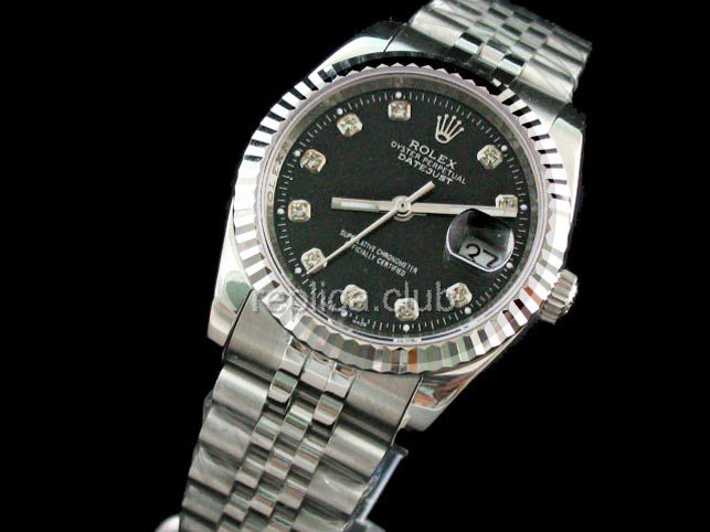 Rolex Oyster Mesdames DateJust Perpetual Montre Swiss Replica #15