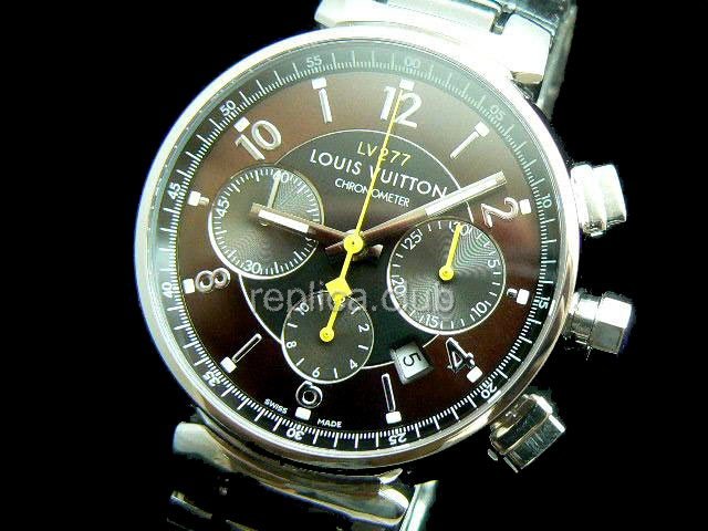 Chronographe Louis Vuitton Tambour Replica Watch suisse