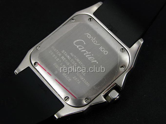 Cartier Santos 100 Hommes Replica Watch suisse #4
