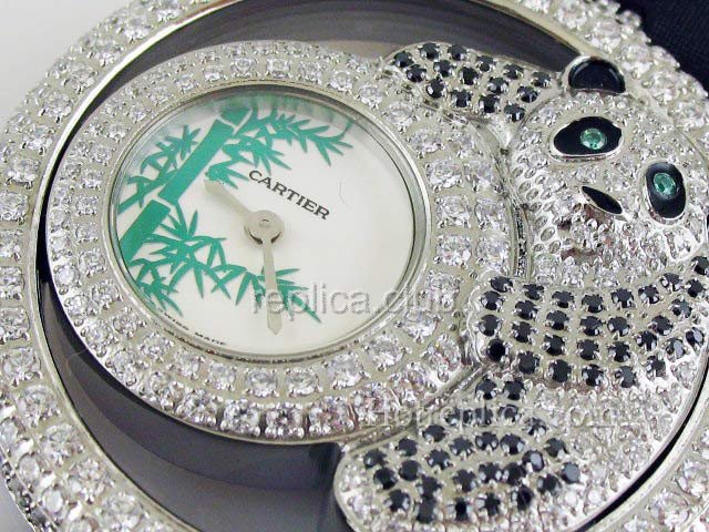 Cartier Pasha Ladies Diamond De Replica Watch suisse