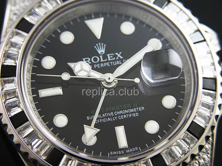 Rolex GMT Master Swiss Diamond II Replica