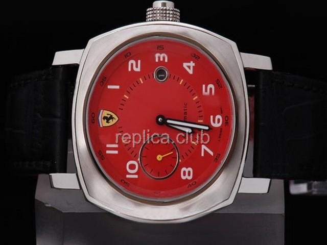 Ferrari-Uhr Replica Panerai Power Reserve Aoutmatic Red Dial - BWS0365