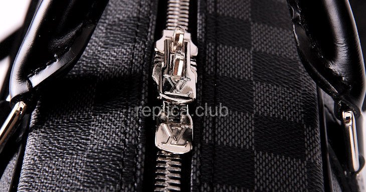 Louis Vuitton-Aktenkoffer Reise GM N41123 Damier Graphite Replica Handtaschen