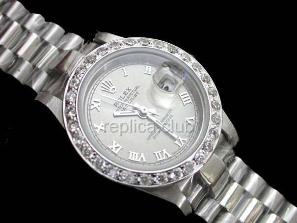 Rolex Oyster Perpetual Datejust Ladies Swiss Replica Watch #1