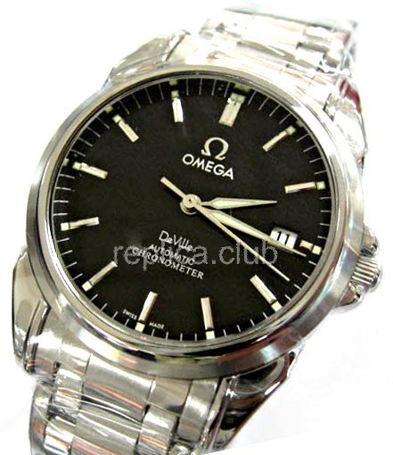 Omega DeVille Co-Axial Swiss Replica Watch #1