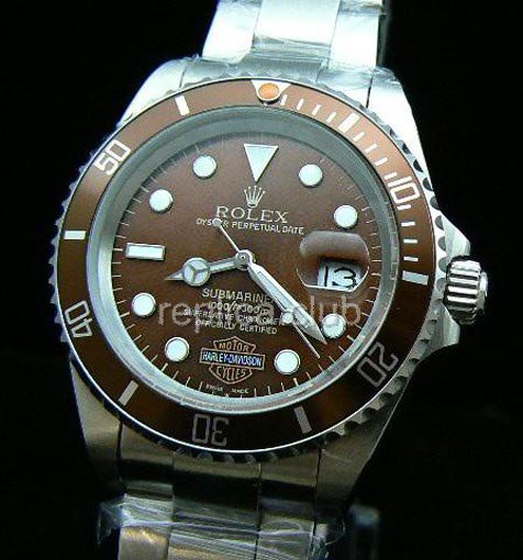 Rolex Submariner Harley Davidson Swiss Replica Watch