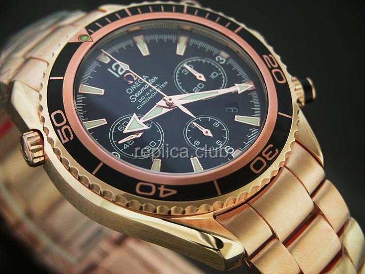 Omega Planet Ocean Chronograph Swiss Replica Watch