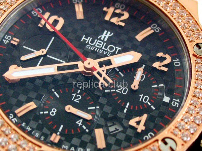 Hublot Big Bang Automatic Diamonds Swiss Replica Watch