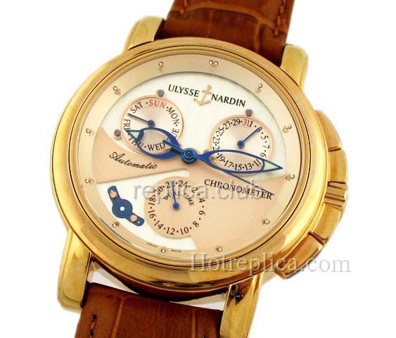 Ulysse Nardin Sonata Cathedral Dual Time Watch Replica #4
