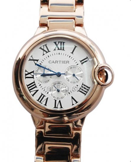 Cartier Pallone Bleu de Cartier Datograph Replica Watch, di grandi dimensioni #1