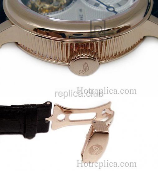 Breguet Tourbillon Giubileo Salmon Regulatuer Real Repliche orologi svizzeri #4