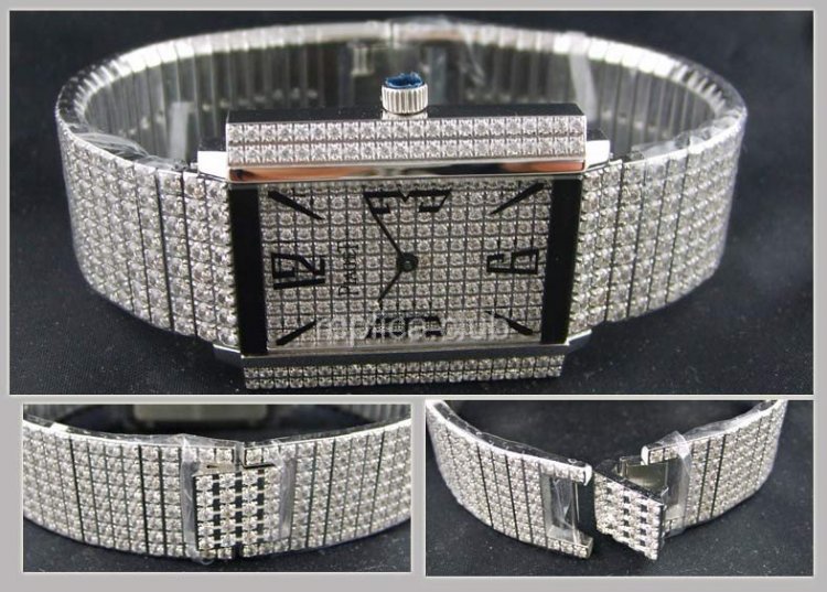 Piaget Black Tie 1967 Guarda tutti i diamanti Repliche orologi svizzeri