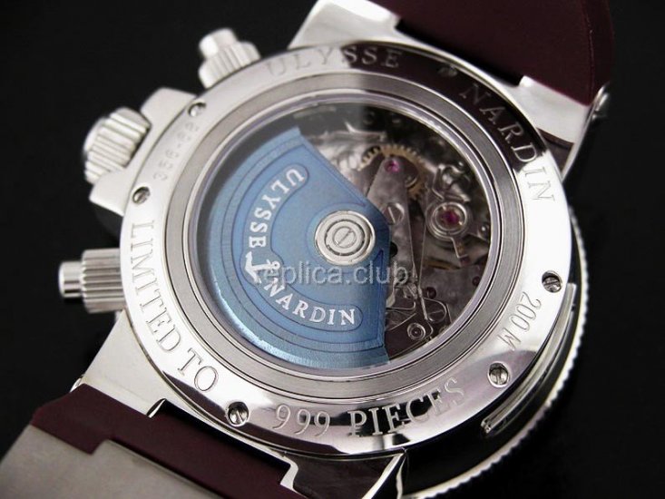 Ulysse Nardin Marine Chronograph svizzeri replica #2