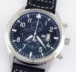 IWC Pilot Top Gun Limited Edition Chronograph Watch Replica #1