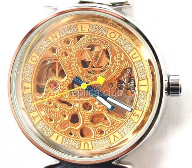 Louis Vuitton Skeleton Watch Replica