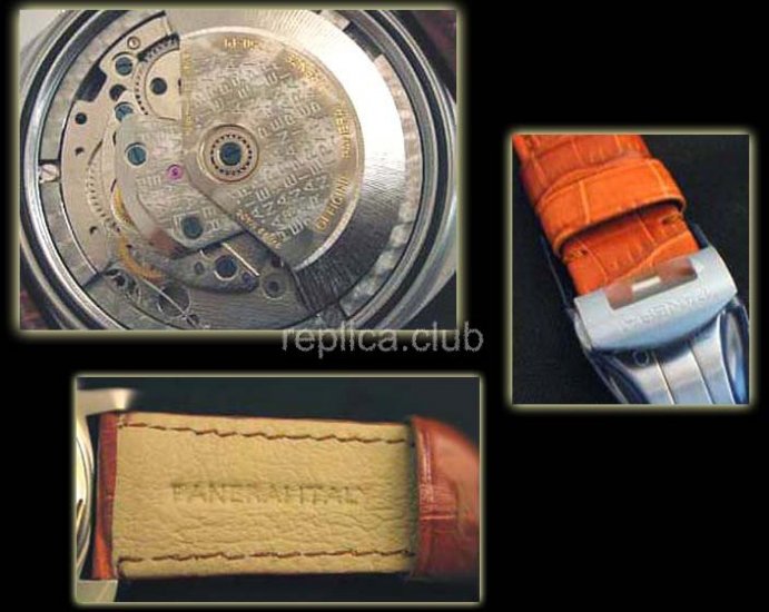 Officine Panerai Luminor Marina Data 40mm - replica orologio svizzero #2