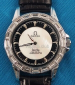 Omega De Ville Co-Axial Diamonds Replica Watch #6