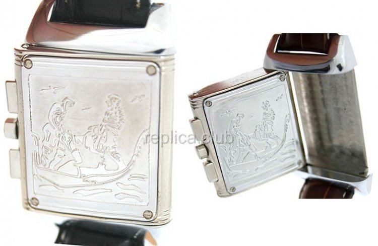 Jaeger Le Coultre Reverso Chronograph erotici Diamonds Replica Watch