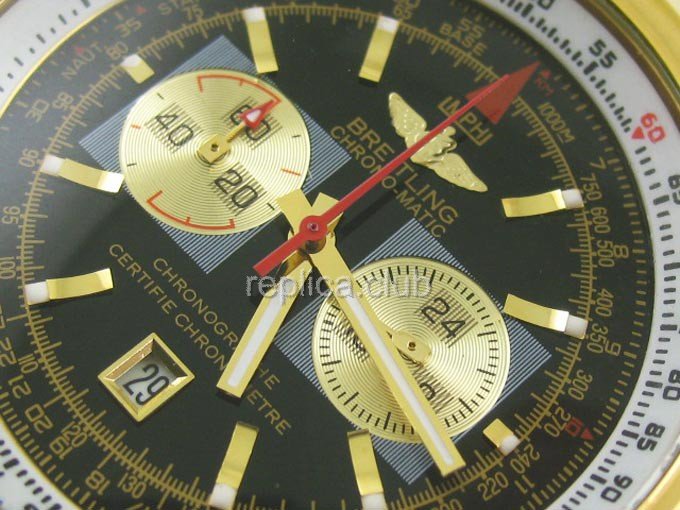 Breitling Navitimer Chrono-Matic Chronograph Watch Replica #1