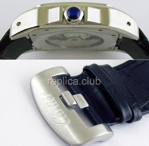 Cartier Santos 100 Tourbillon Watch Replica #1