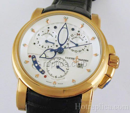 Ulysse Nardin Sonata Cattedrale Dual Time Watch Replica #2