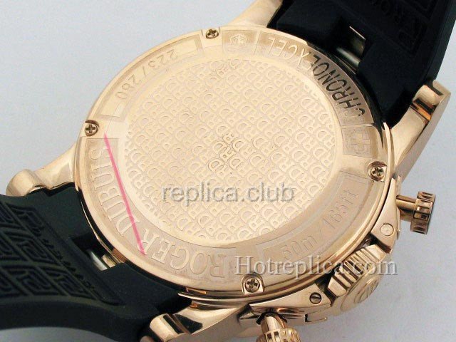 Roger Dubuis Excalibur replica watch Chronograph #4