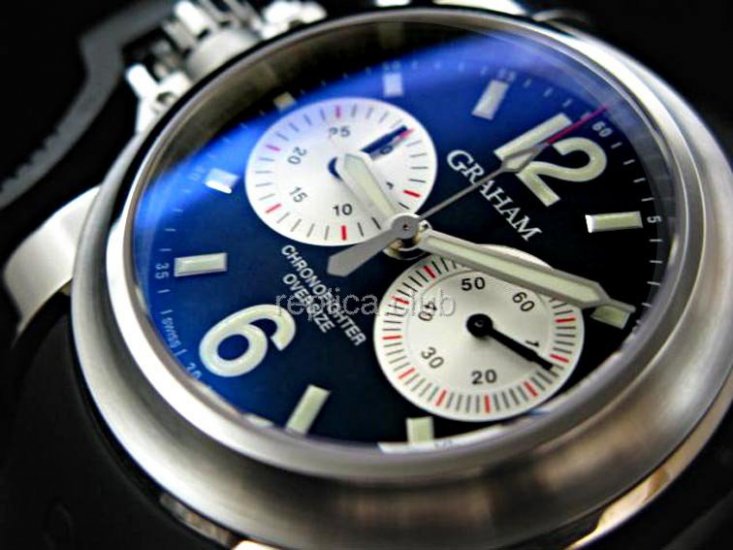 グラハムChronofighterの特大。スイス時計のレプリカ #1