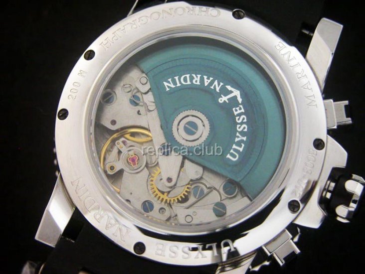 ユーレッセナーディンマキシマリーンクロノグラフ、スイス時計のレプリカ