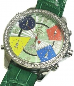 ジェイコブ＆カンパニー5タイムゾーンフルサイズのレプリカ時計 #14