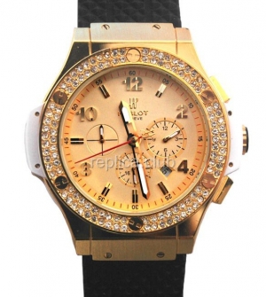 ウブロビッグバンダイヤモンドは自動レプリカ時計 #1