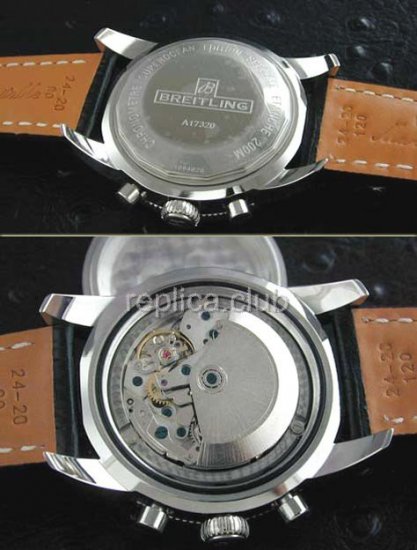 ブライトリングのサラサクロノグラフ、スイス。スイス時計のレプリカ #3